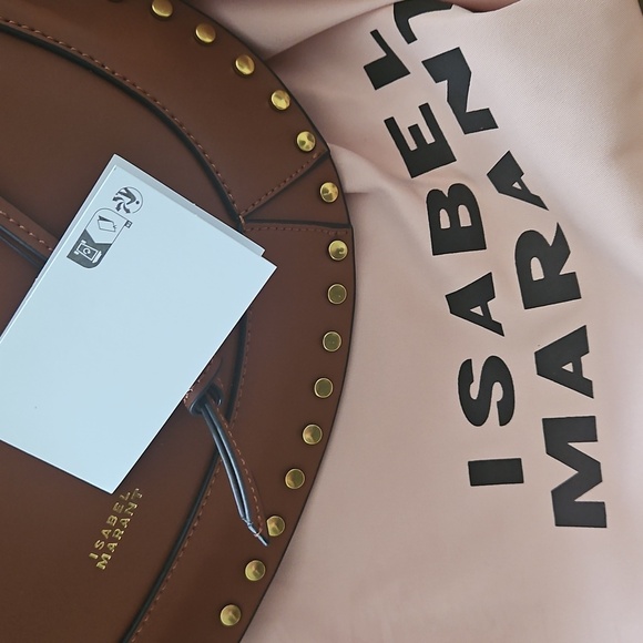 Nwt Isabel Marant Oskan Moon Bag - Picture 6 of 11